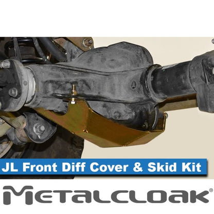 Metalcloak メタルクローク デフカバー＆スキッドプレート フロント (JL/JT)
