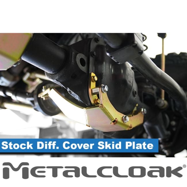 Metalcloak メタルクローク デフ スキッドプレート フロント (JL/JT)