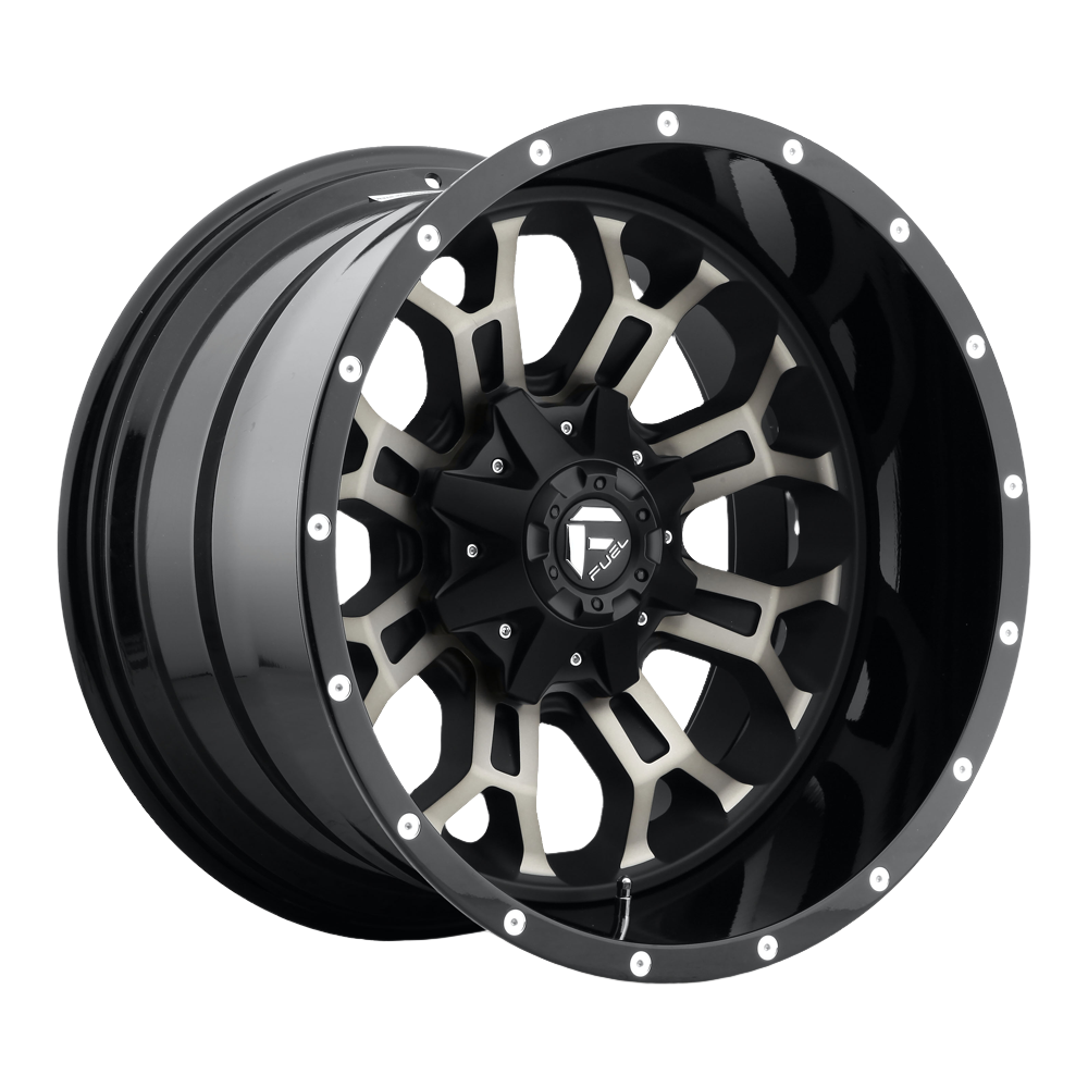 Fuel Off Road フューエルオフロード ホイール D561 CRUSH | GLOSS MACHINED DOUBLE DARK TINT