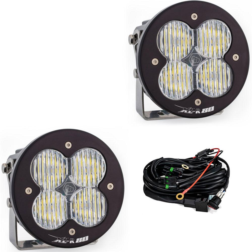 バハデザインズ Baja Designs XL-R 80 LED AUXライト ペア　アメリカンインテイク　アメリカンインテーク