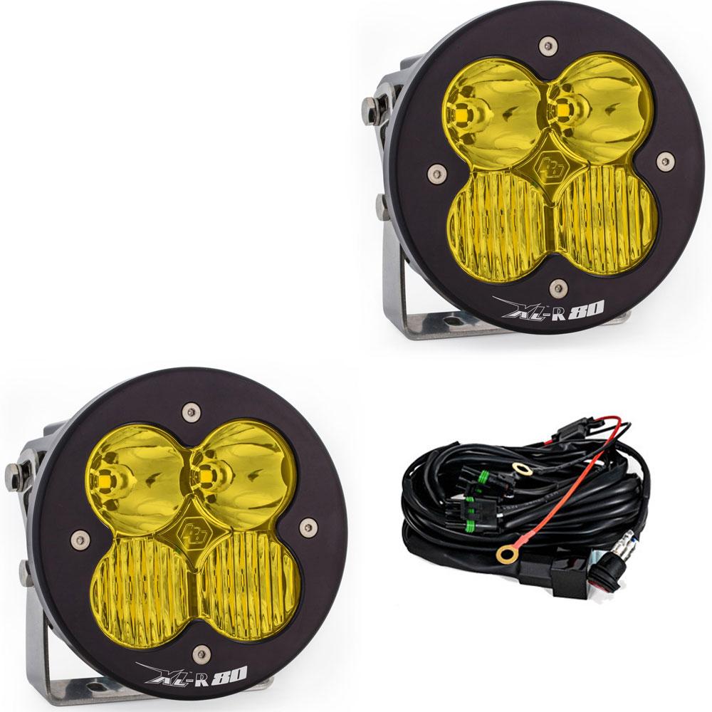 バハデザインズ Baja Designs XL-R 80 LED AUXライト ペア　アメリカンインテイク　アメリカンインテーク