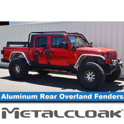 Metalcloak メタルクローク Overland アルミニウム チューブ フェンダー リア ペア(JT)