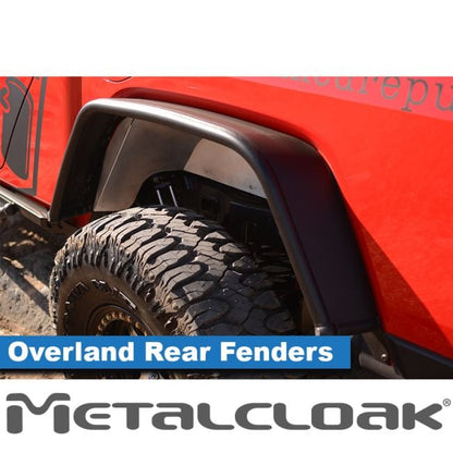 Metalcloak メタルクローク Overland スチール チューブ フェンダー リア ペア(JT)