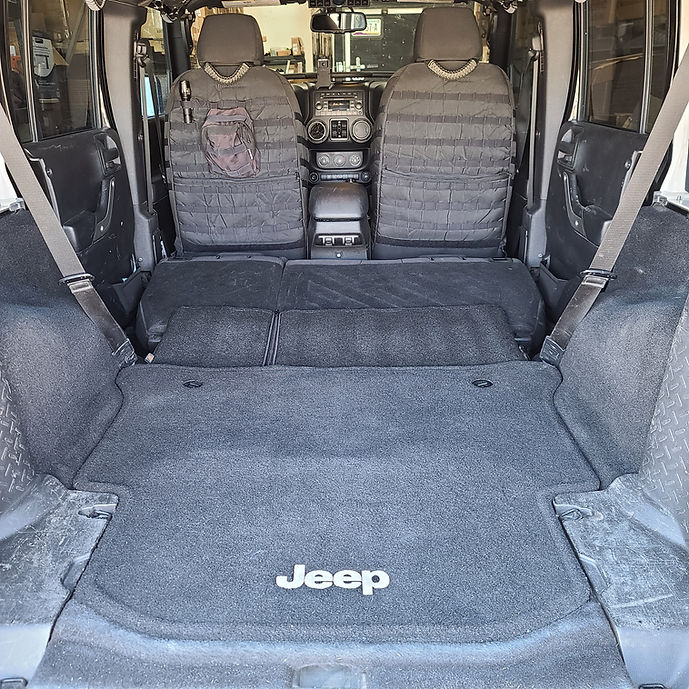 deepsleep ディープスリープ ラングラー専用 カーゴ ギャップ マット JL / JK 4ドア車用