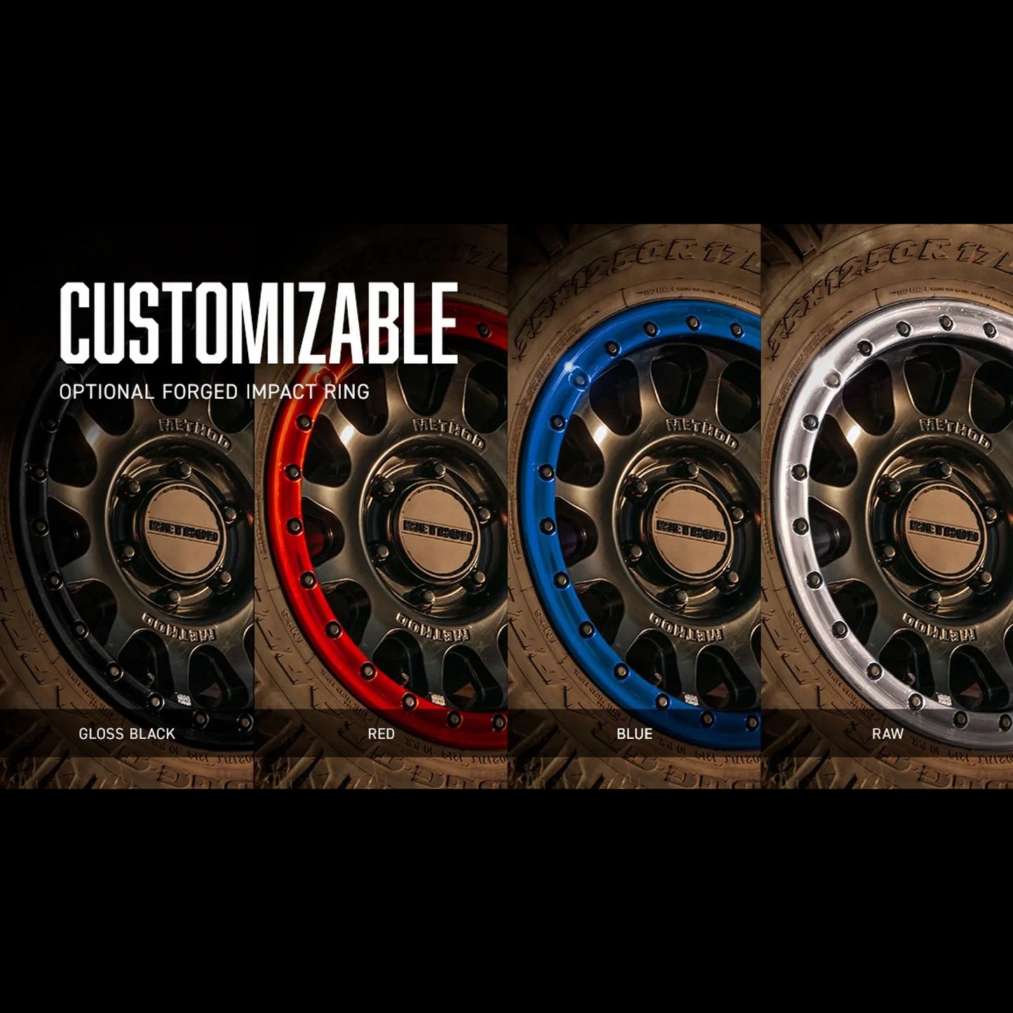 Method メソッド 709-HD Bead Grip用 鍛造インパクトリング