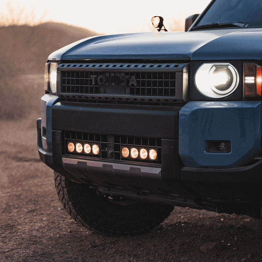 KC HiLiTES フロントバンパー ライトバーキット (ランクル250)