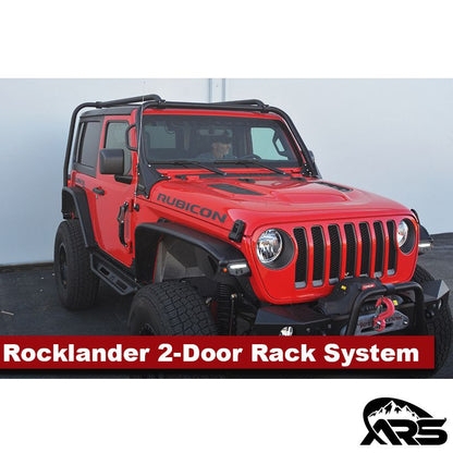 Adventure Rack Systems アドベンチャーラックシステムズ 2-Door Rocklander Stealth Rack System (JL)