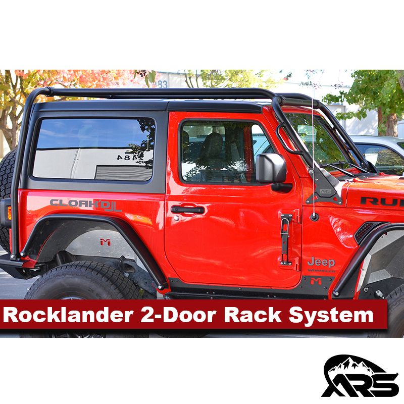 Adventure Rack Systems アドベンチャーラックシステムズ 2-Door Rocklander Stealth Rack System (JL)