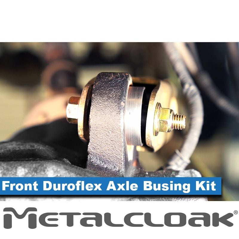 Metalcloak フロントアクスル用 Duroflex ブッシングキット (JL/JT)