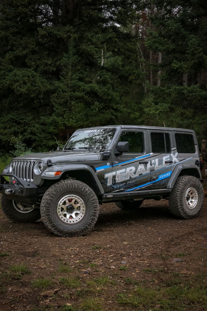 Teraflex テラフレックス Olympus Beadlock Off-Road Wheel メタリックブラック＆マシンドビードリング