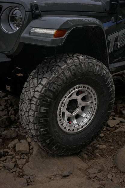 Teraflex テラフレックス Olympus Beadlock Off-Road Wheel メタリックブラック＆マシンドビードリング