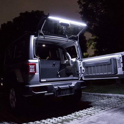 テイルゲートガラス LEDライト カーゴライト (JL、JKラングラー)