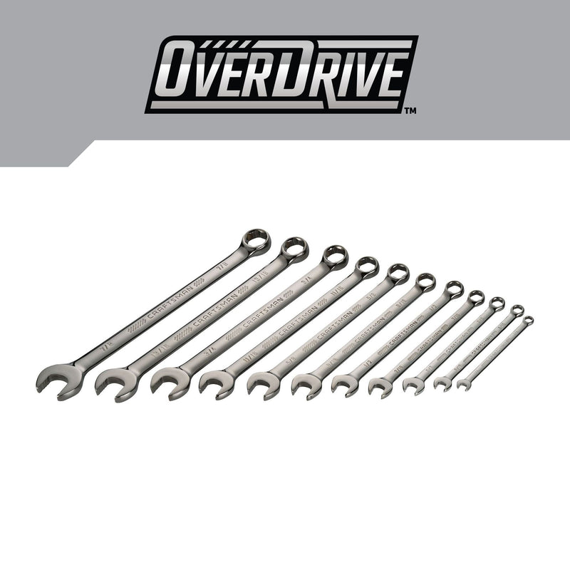 Craftsman OVERDRIVE シリーズ インチ規格レンチセット – アメリカン