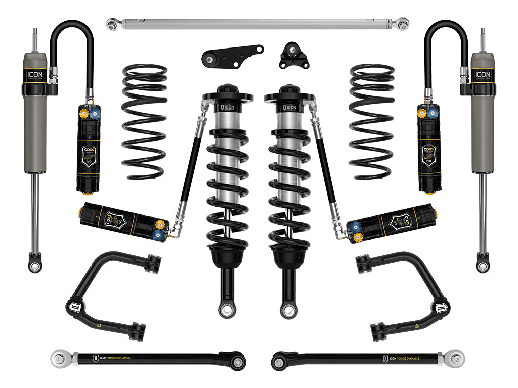 ICON VEHICLE DINAMICS ランクル250 リフトキット｜1.25-3" Stage 8｜Suspension System (CDXS / Tubular)