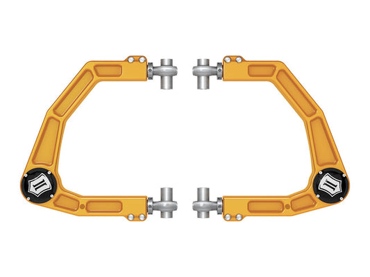 ICON VEHICLE DINAMICS フロント ビレット アッパーコントロールアーム ゴールドアルマイト Delta Joint PRO搭載 (ランクル250/Tacoma/GX550/4Runner用)