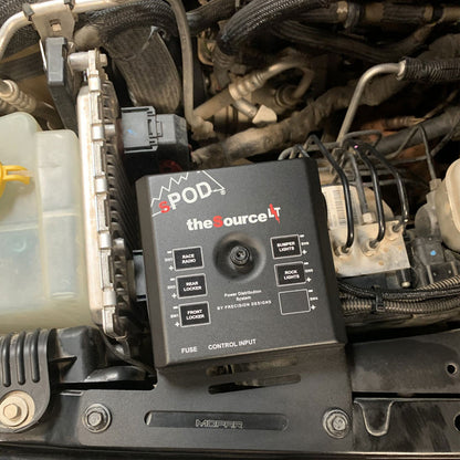 Baja Designs SourceLT JKラングラー用SPODスイッチパネルセット(JK)