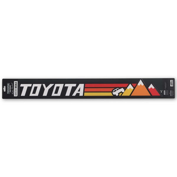 TOYOTA Landscape Stripe デカール