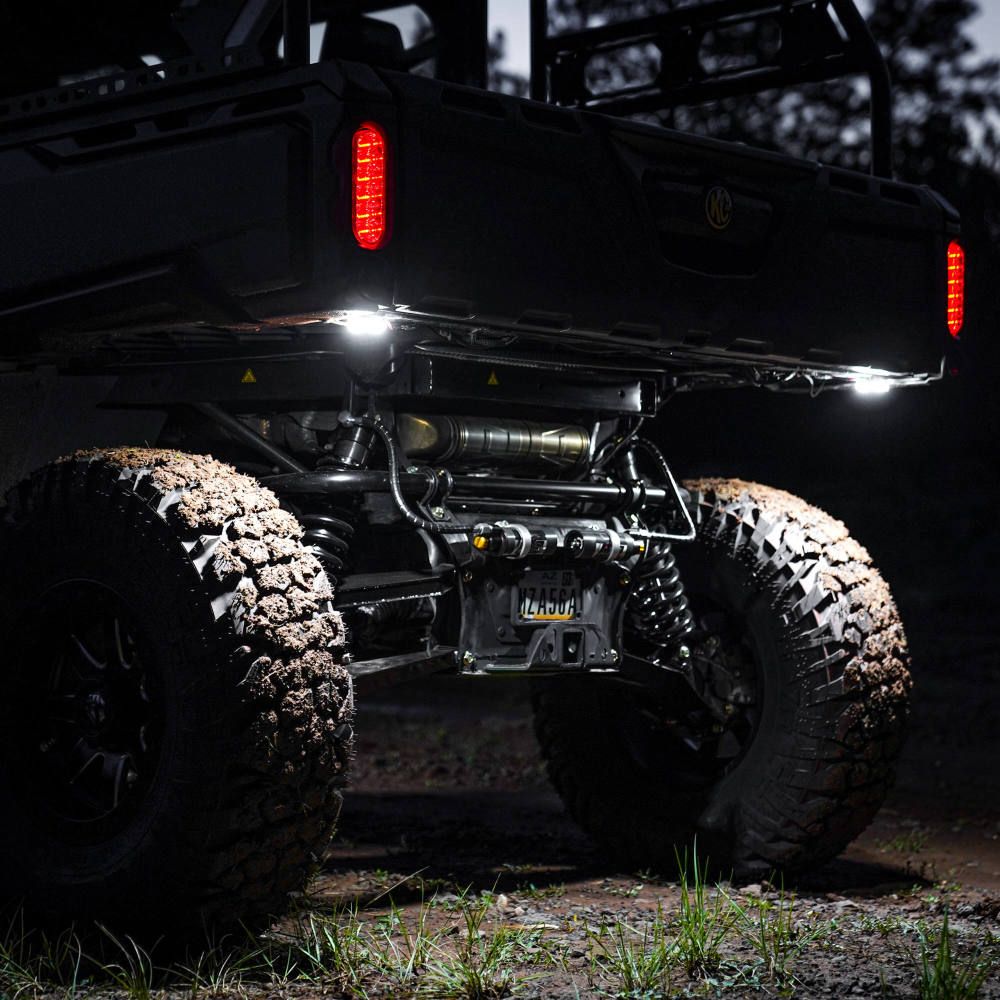 KC HiLiTES KCハイライツ サイクロン V2 LED ロックライトキット Cyclone V2 LED 6-Light - Rock Light Kit