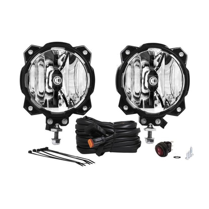 KC HiLiTES KCハイライツ グラビティー プロ6 LED ペア Gravity Pro6 LED Single Pair Pack System