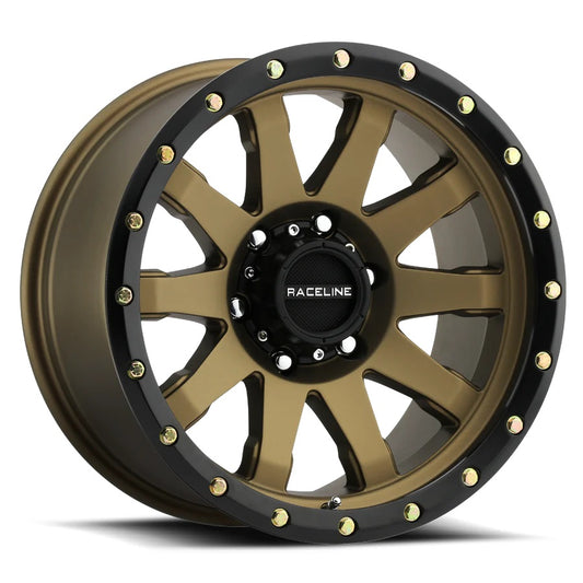 Raceline Wheels レースライン ホイール 934BZ Clutch | Bronze w/ Black ring