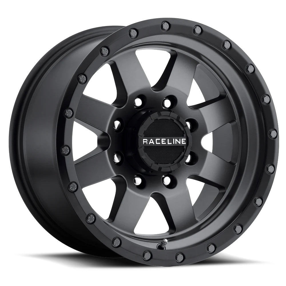 Raceline Wheels レースライン ホイール 935G Defender | Gun Metal w/ Black ring ...