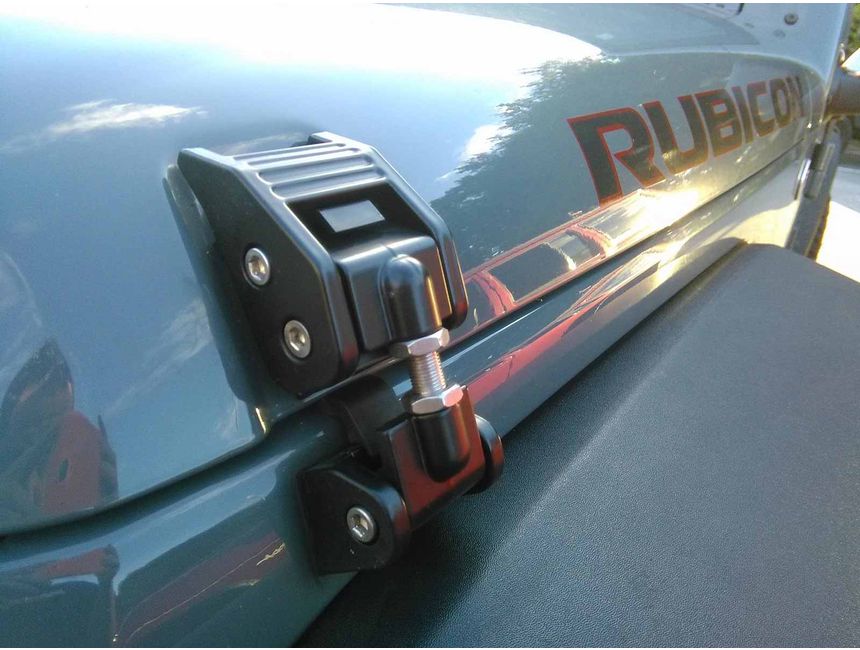 Rugged Ridge ラゲッドリッジ XHD Aluminum Hood Catches アルミニウム