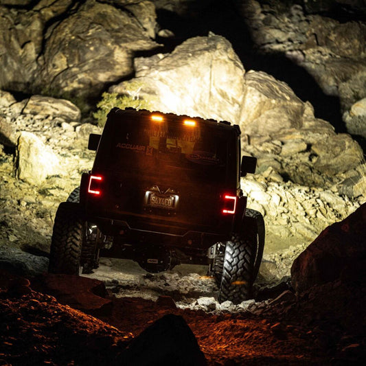 KC HiLiTES 28インチ チェイスLEDライトバーキット リア用（多機能 / JLハードトップ専用）