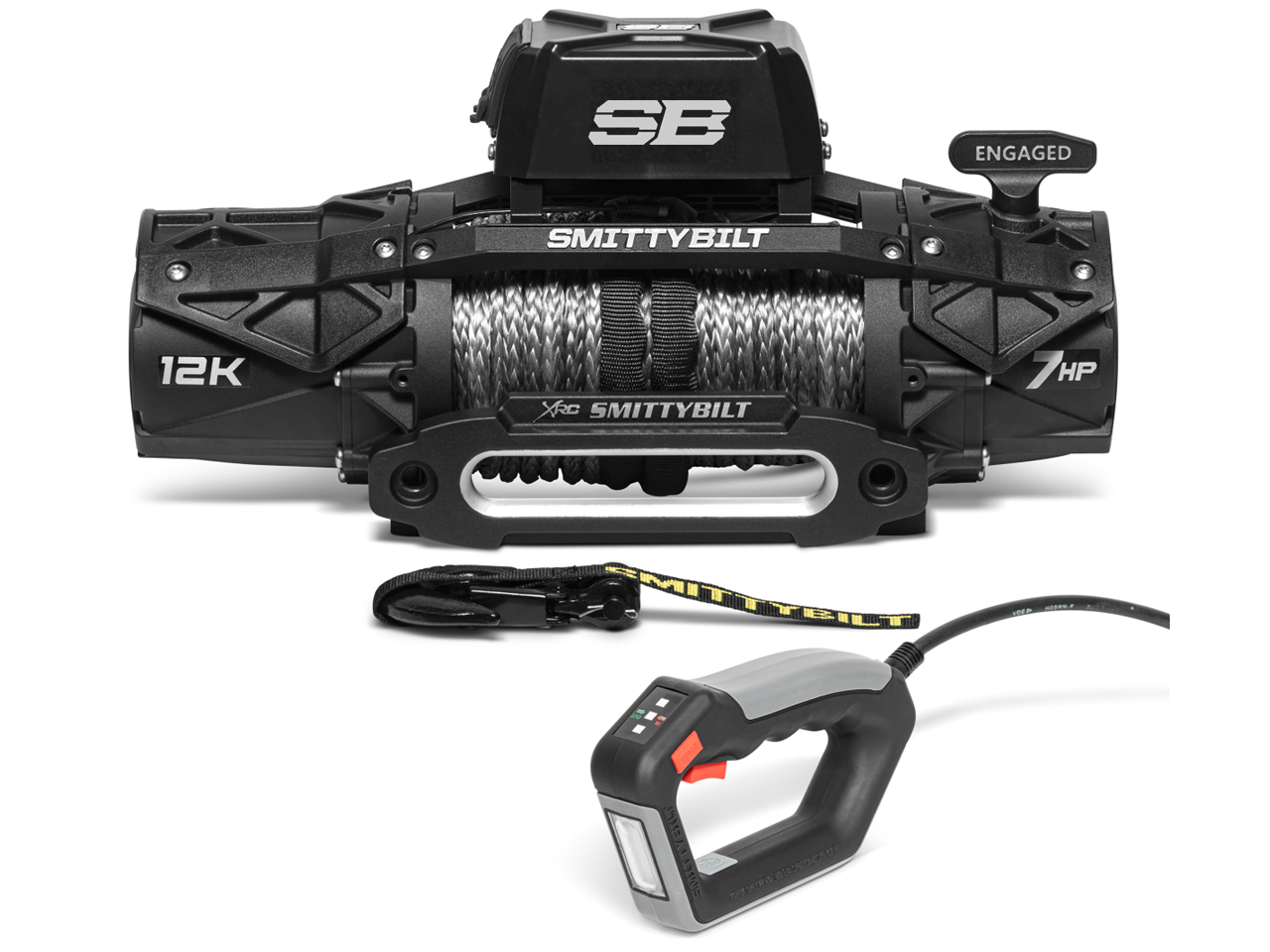 Smittybilt XRC Gen3 Comp 12000lb シンセティックロープ ウインチ