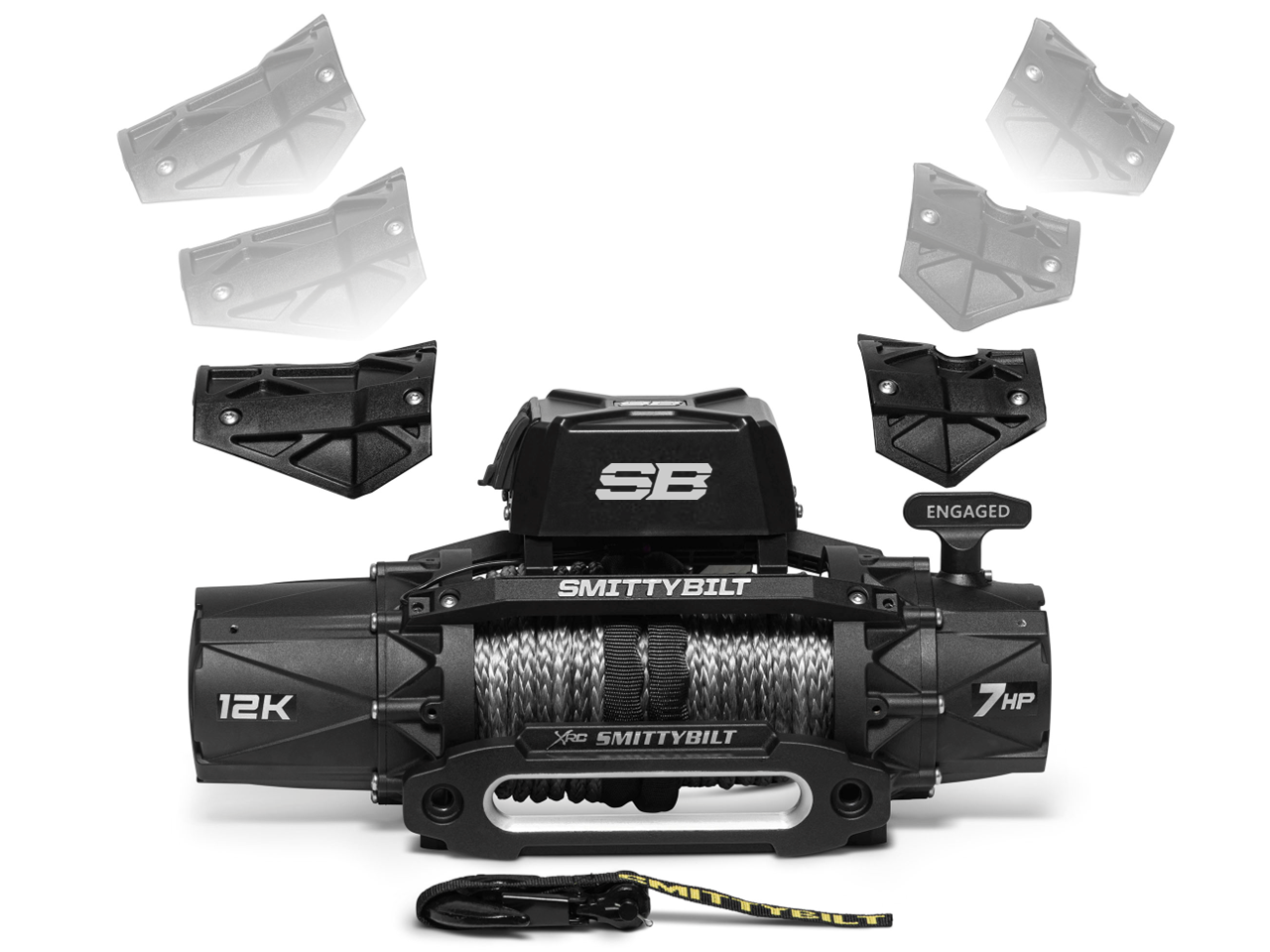 Smittybilt XRC Gen3 Comp 12000lb シンセティックロープ ウインチ