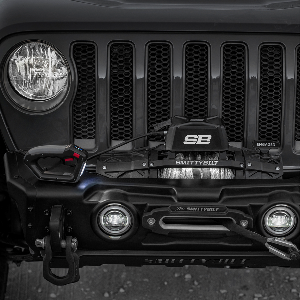 Smittybilt XRC Gen3 Comp 12000lb シンセティックロープ ウインチ