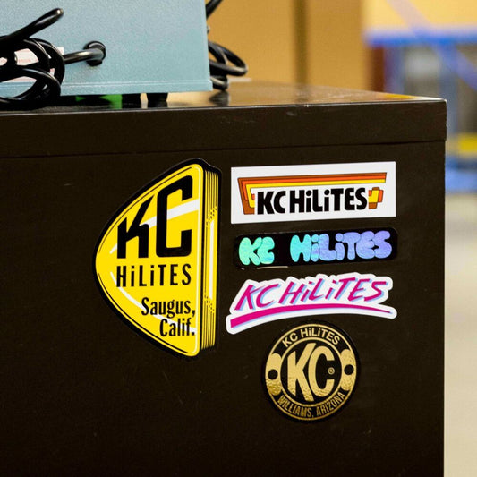 KC HiLiTES Throwback レトロ ロゴ ステッカーパック