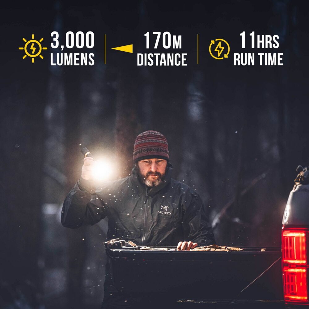 KC HiLiTES FLX 3K 充電式 フラッシュライト