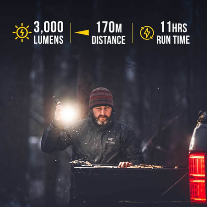 KC HiLiTES FLX 3K 充電式 フラッシュライト