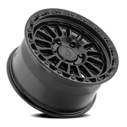 Arena Wheel アリーナ ホイール  A130 PODIUM | SATIN BLACK CENTER GLOSSY BLACK LIP