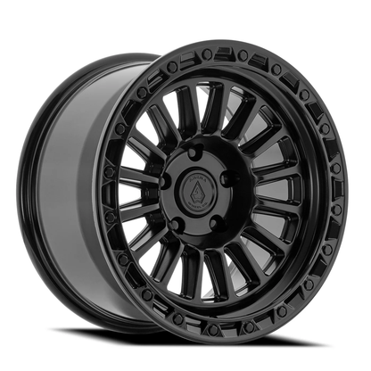 Arena Wheel アリーナ ホイール  A130 PODIUM | SATIN BLACK CENTER GLOSSY BLACK LIP