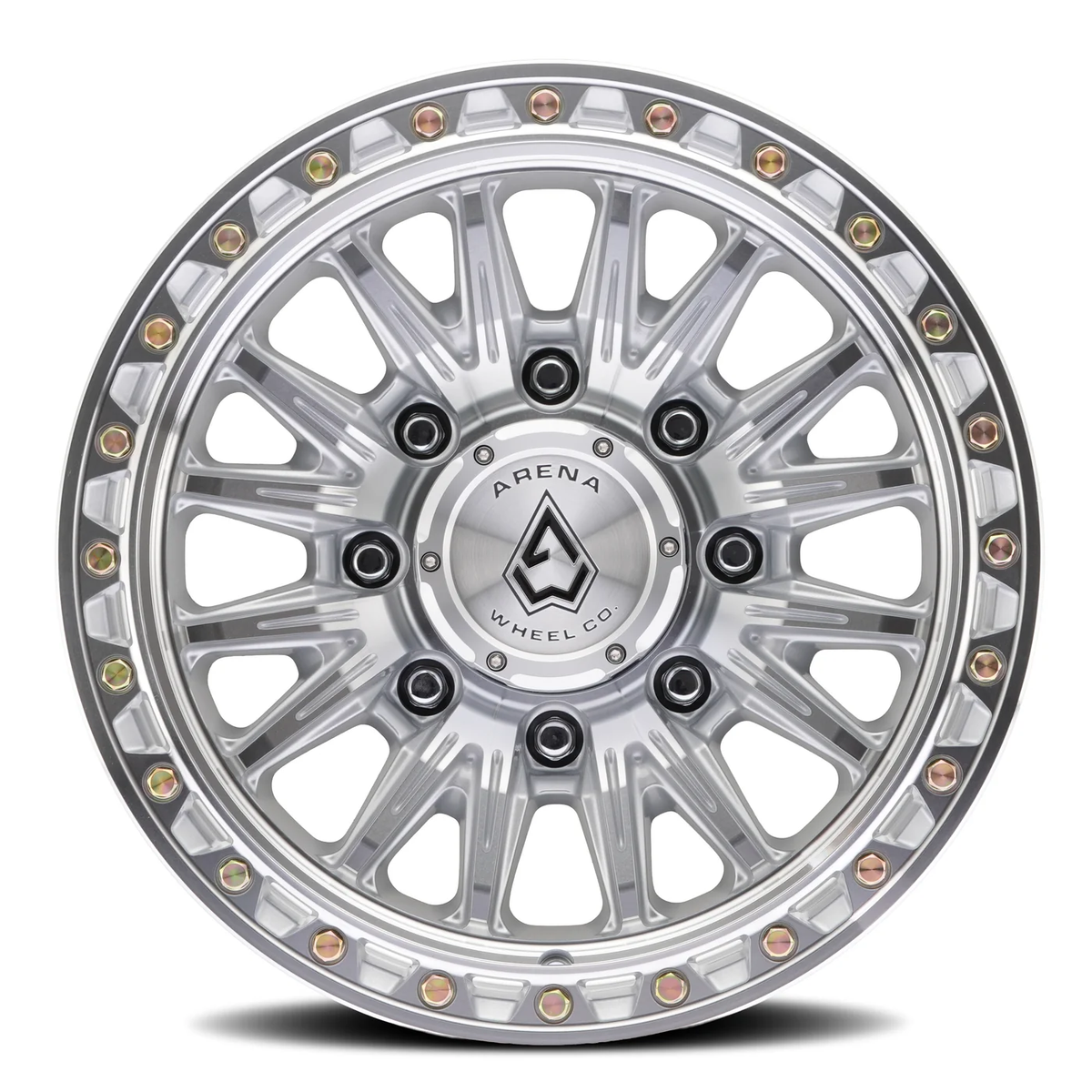 Arena Wheel アリーナ ホイール  A132 BLITZ | GLOSS SILVER MACHINED