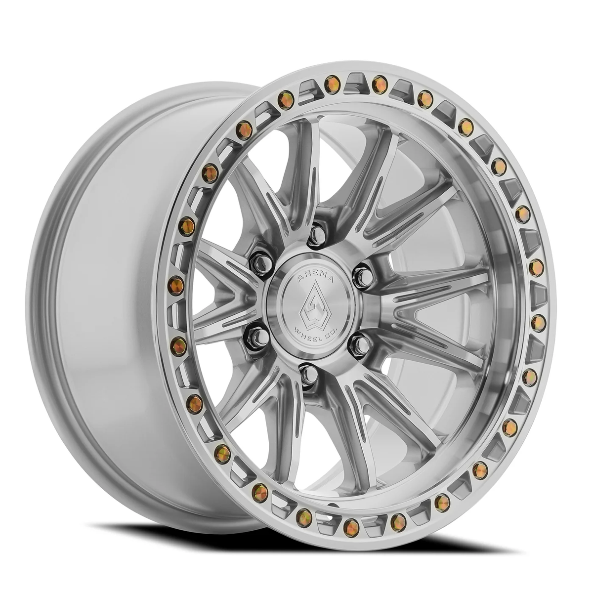 Arena Wheel アリーナ ホイール  A132 BLITZ | GLOSS SILVER MACHINED