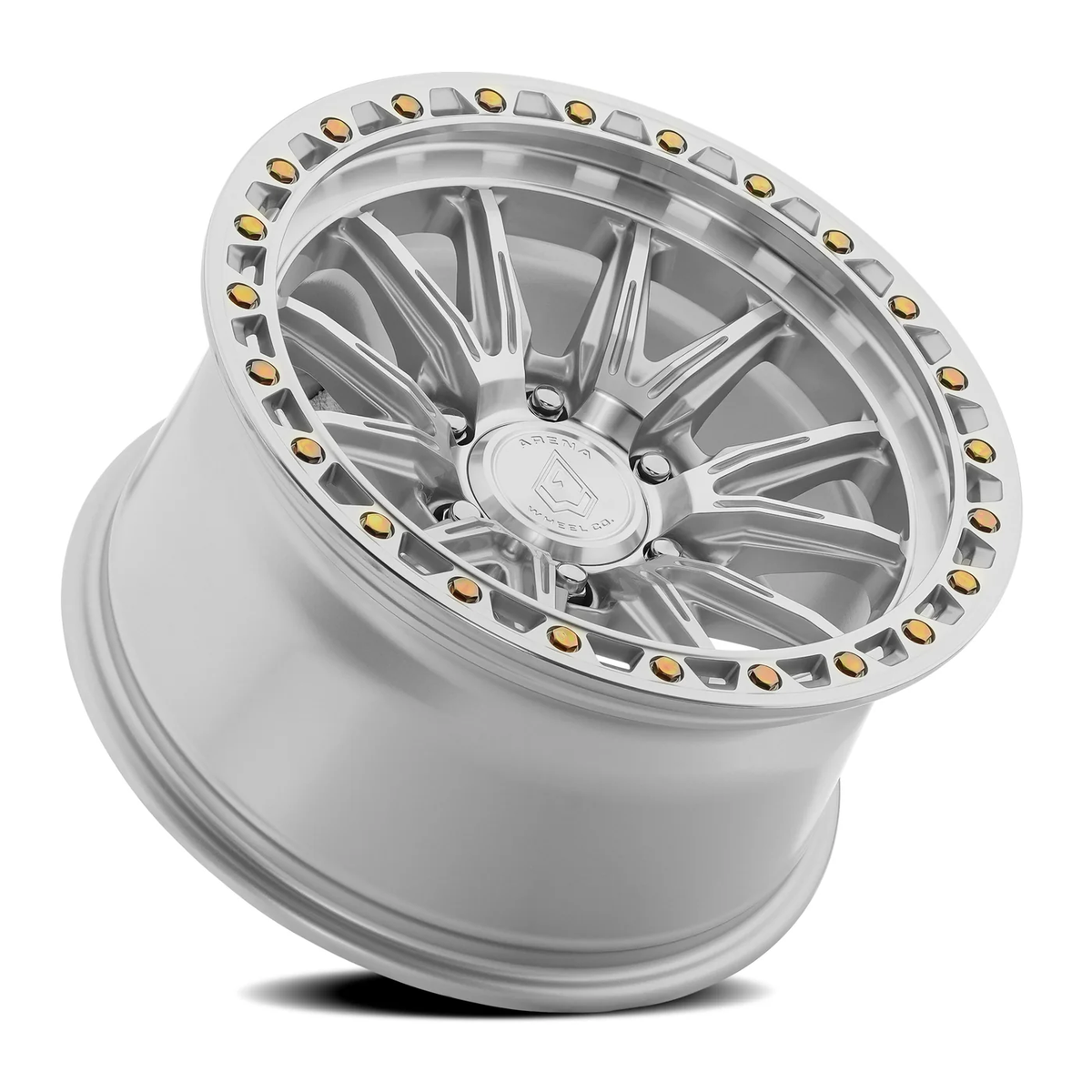 Arena Wheel アリーナ ホイール  A132 BLITZ | GLOSS SILVER MACHINED