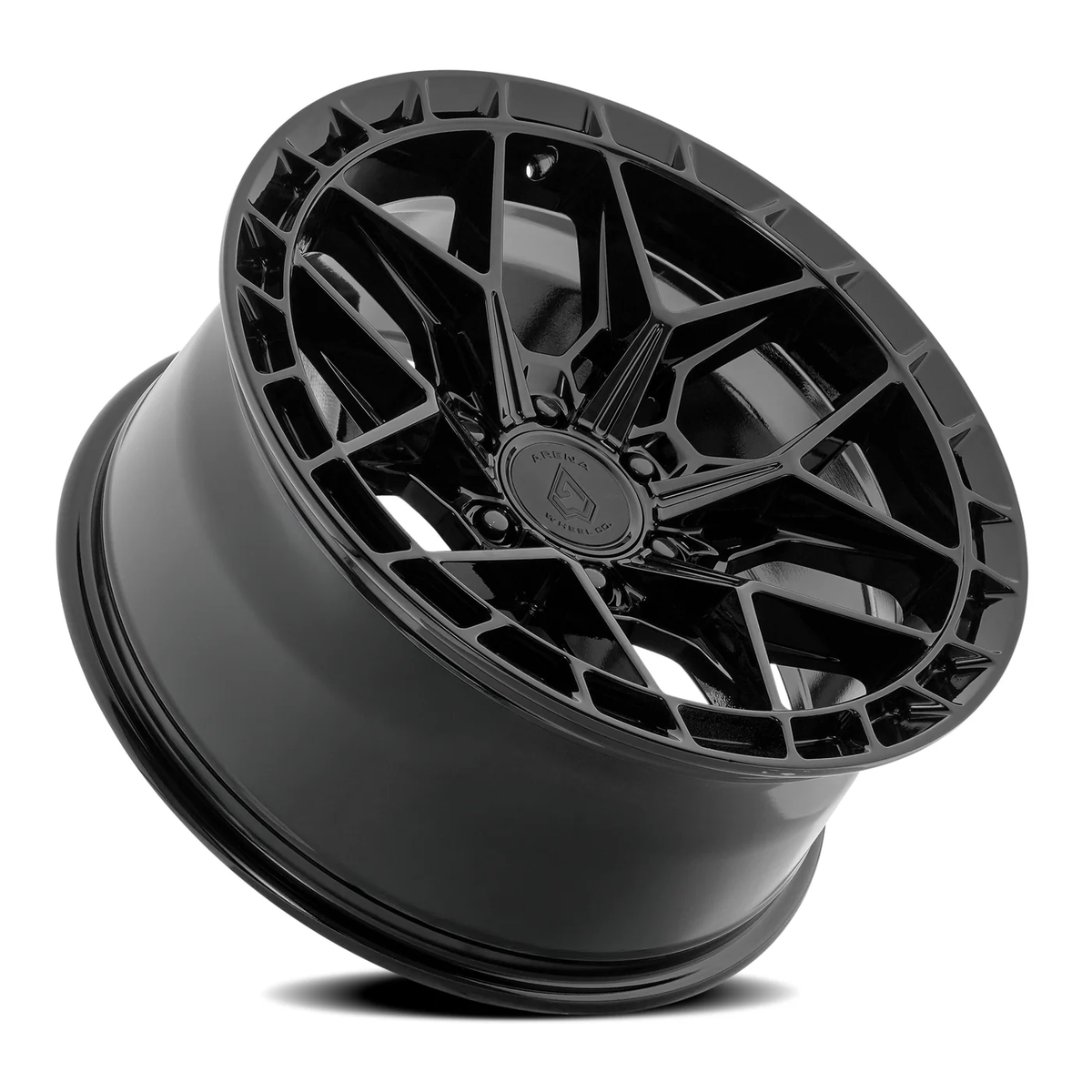 Arena Wheel アリーナ ホイール  A133 RAMPAGE | GLOSSY BLACK