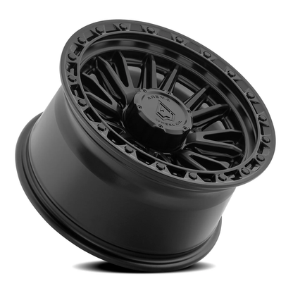Arena Wheel アリーナ ホイール  A135 ATLAS | SATIN BLACK CENTER GLOSSY BLACK LIP