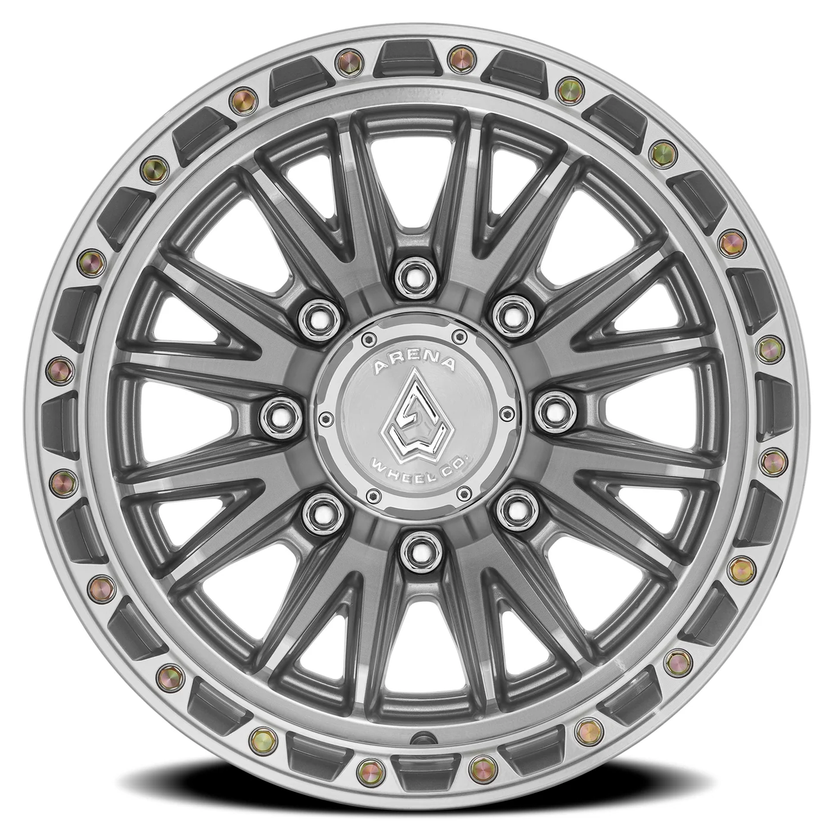 Arena Wheel アリーナ ホイール  A135 ATLAS | GLOSS SILVER MACHINED