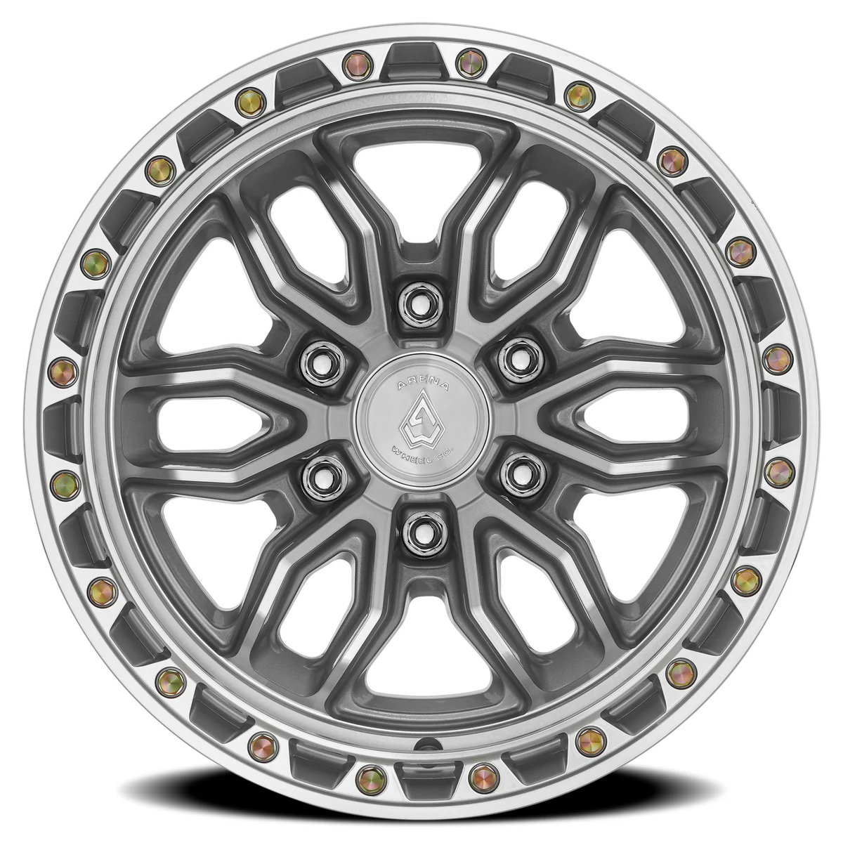 Arena Wheel アリーナ ホイール  A137 PURSUIT | GLOSS SILVER MACHINED