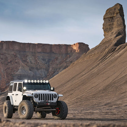 KC HiLiTES Gravity Titan 50インチ LEDライトバー オーバーヘッドマウントキット (JL・JT・392・Mojave・4xe・JK・TJ)