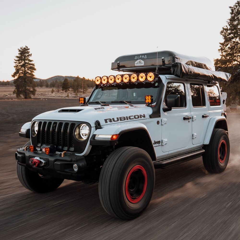 KC HiLiTES Gravity Titan 50インチ LEDライトバー オーバーヘッドマウントキット (JL・JT・392・Mojave・4xe・JK・TJ)