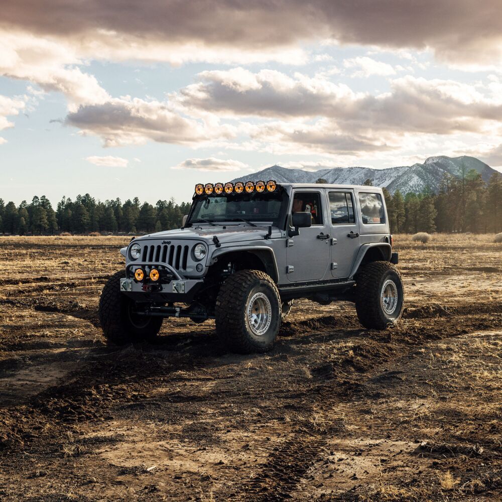 KC HiLiTES Gravity Titan 50インチ LEDライトバー オーバーヘッドマウントキット (JL・JT・392・Mojave・4xe・JK・TJ)