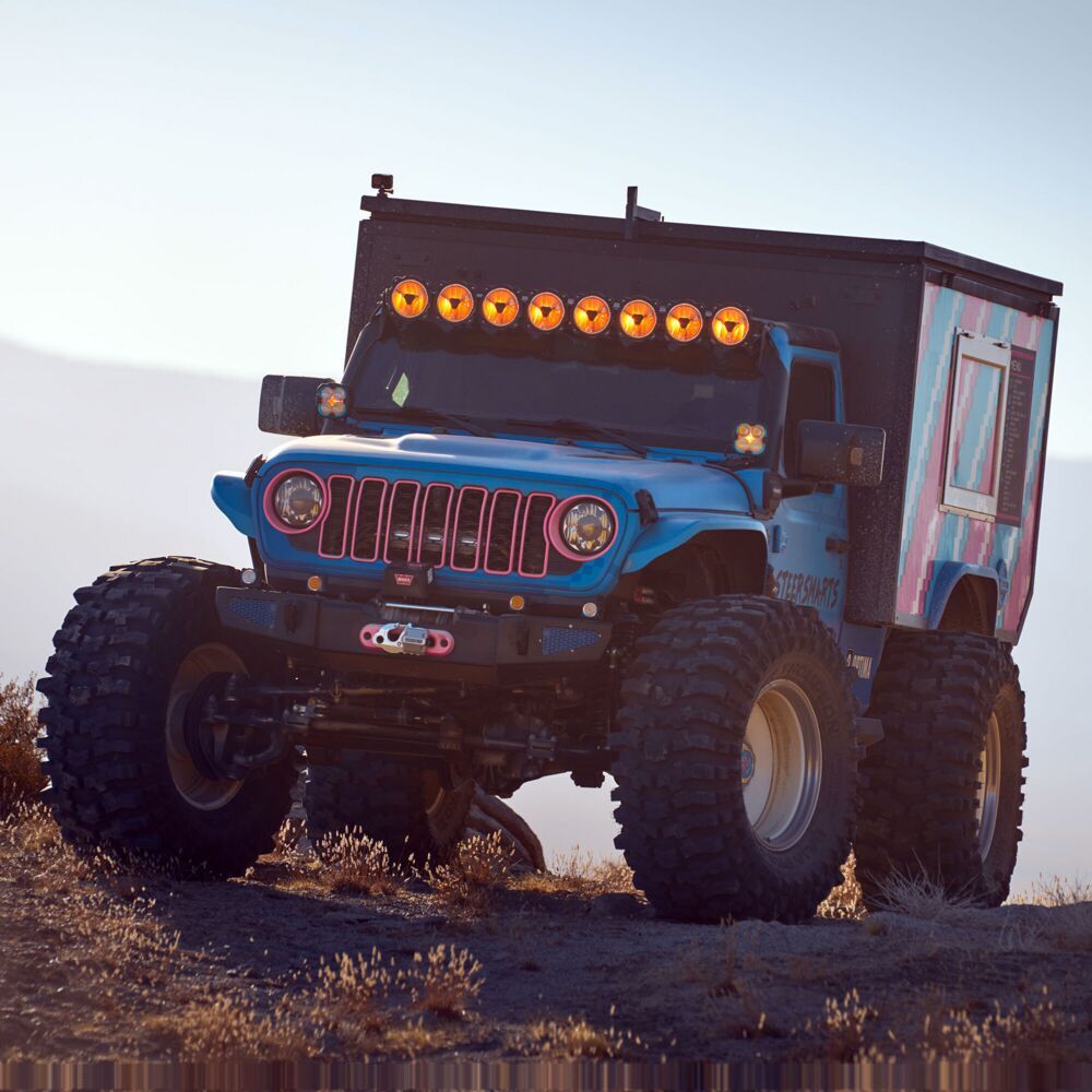 KC HiLiTES Gravity Titan 50インチ LEDライトバー オーバーヘッドマウントキット (JL・JT・392・Mojave・4xe・JK・TJ)