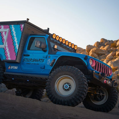KC HiLiTES Gravity Titan 50インチ LEDライトバー オーバーヘッドマウントキット (JL・JT・392・Mojave・4xe・JK・TJ)