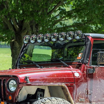 KC HiLiTES Gravity Titan 50インチ LEDライトバー オーバーヘッドマウントキット (JL・JT・392・Mojave・4xe・JK・TJ)