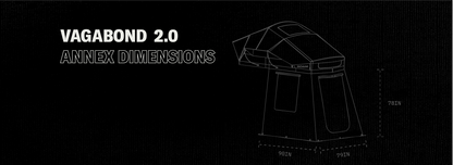 ロームアドベンチャー Roam Adventure バガボンド 2.0専用 アネックス (スタンダード & XL)