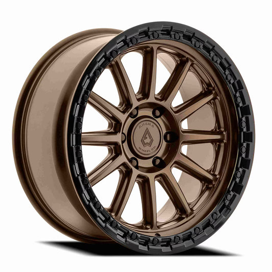 Arena Wheel アリーナ ホイール  A128 ENDURO | SMOKED BRONZE CENTER GLOSSY BLACK LIP